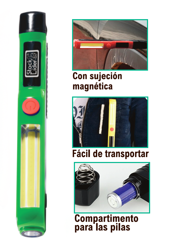 Mini linterna LED COB