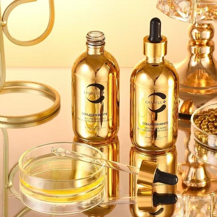 Solucion Facial Antienvejecimiento De Globulos Blancos Y Colageno - 120ML - CHAFFUL